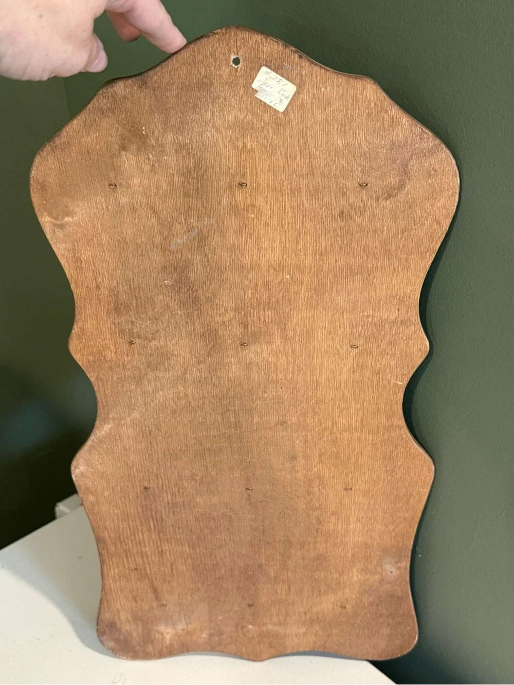 Wooden Wall-Mounted Spoon Rack